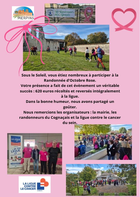 Randonnée Octobre Rose