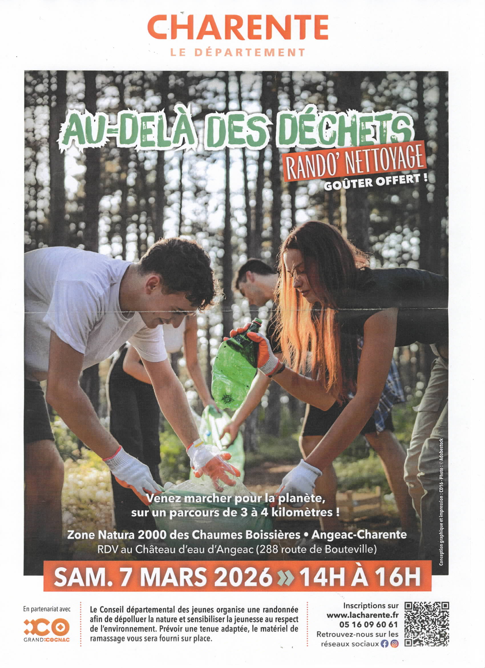 Rando'Nettoyage, Venez marcher pour la planète, sur un parcours de 3 à 4 kilomètes