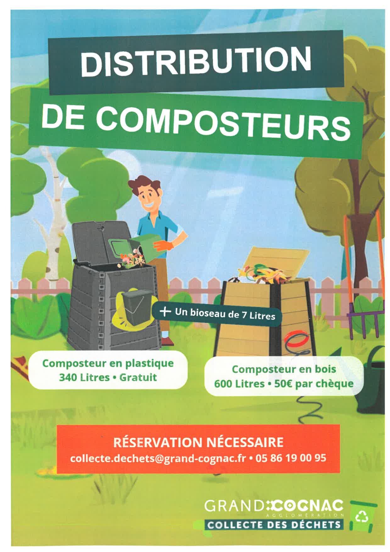 Distribution de Composteurs