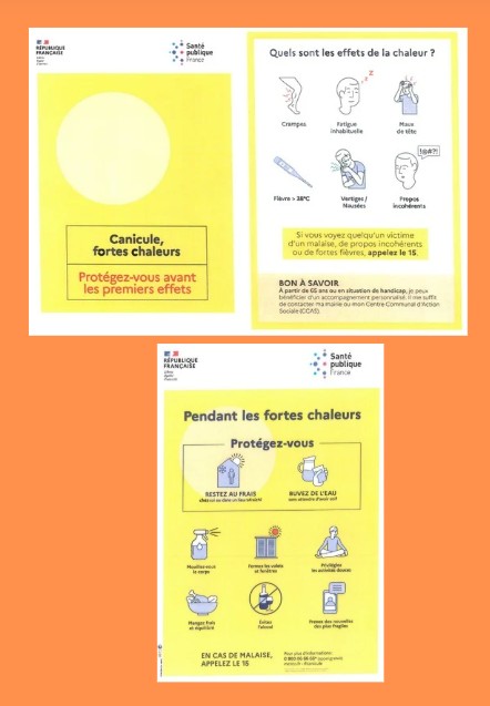 Canicule, Alerte Orange