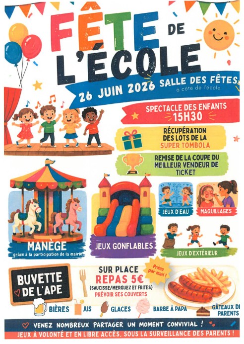 Fête de l'école