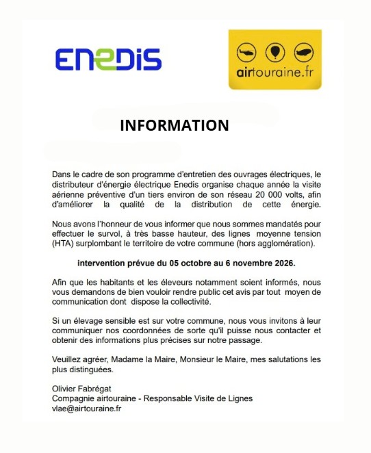 Information ENEDIS